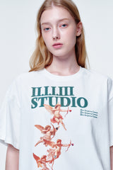 ルーズフィットTシャツ 4エンジェル