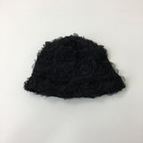 Rose Applique Beanie (2color)