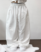 ストリートパッチワイドパンツ 🤎🤍🖤3COLOR