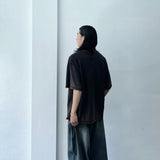 スラッシュドポケットウォッシュドTシャツ
