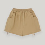 Beige Big Pocket Short