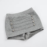 Clea Button Wrap Skort