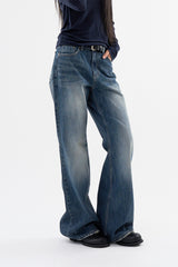 Boyfit bootcut denim pants