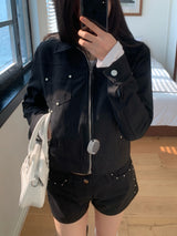 Haze Metal Stud Cotton Jacket