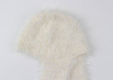 RABBIT FUR BEANIE