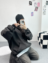 リベットスナップバルーンデニム🩵🤎🖤 - 3カラーズ, 2サイズ