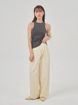 basic pants (cream)