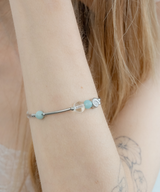 AQUA SHELL BRACELET_MINT