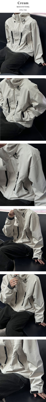 [Unisex] ハイテクウィンドジャンパー(4color)