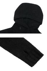 アンフーディーカーディガン black