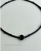 [Glossy] ハートドットネックレス