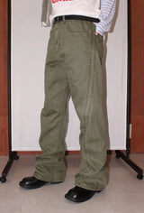 VINTAGE FLARE DENIM Khaki