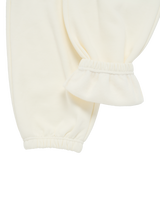 25FW BASIC LOGO NAPPING ZURRY PANTS CREAM
