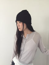 Summer Punching Crewneck Cardigan (4color)