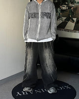 SH Rup Knit Hood Zip-up (2C)