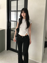 button T-shirt (4 colors)