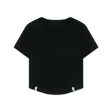 ダブルラベル BW Tシャツ_2Color
