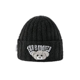 13DE MARZO Embroidered Plush Beanie
