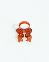 Jelly Ribbon Ring - Red