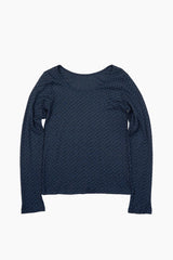 チューリップワイドネックロングスリーブ
