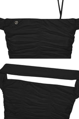 フェアリーホルタートップ black