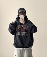 ノアレタリングポイントカジュアルオーバーフーディー