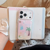BUY 1 GET 1 FREE | パームツリー ドロップコーテッド iPhoneケース