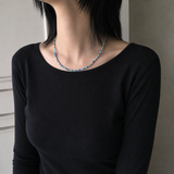 Colorful Seed Beads Minimal Necklace