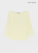 [B-BASIC] Standard Boat Neck Sleeveless Tee (3 SIZE)