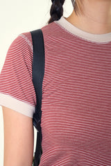 Kiki stitch stripe tee