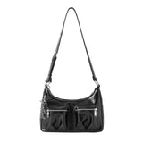 SPOILED CROSS BODY BOX BAG | BLACK