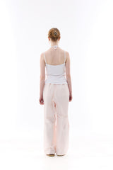 EVAN SLEEVELESS TOP / WHITE