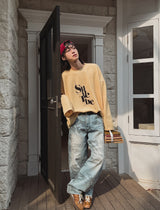 Superbee Rib Long Sleeve Knit