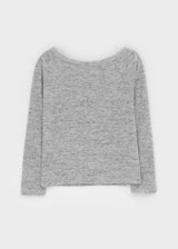[MADE] Kenneck Knit Button Off-shoulder Long Sleeve T-shirt