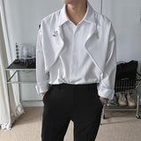 3 TAP T Bar Buckle Dress Shirt (2color)