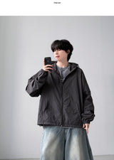 Rain Hood Windbreaker