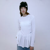 Flare Edge Top (WHITE)