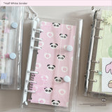 Half white binder