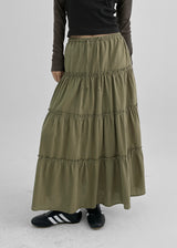 [MADE] Surea Flare Long Skirt