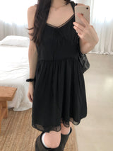 Sof Lace Mini Dress (2 colors)