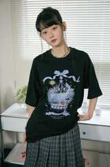 26SS★ DTP Ribbon Whale Short Sleeve Tee
