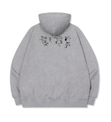 26FW★ハンギング キャッツ エンブロイダード フーディー