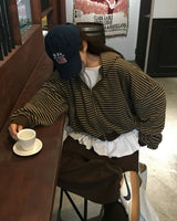ソフトレイヤードフリルロングスリーブTシャツ