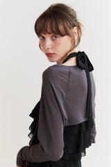 バルーンドレス black