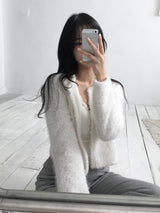 Bosong Fur Cardigan