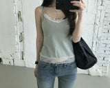 Dear Lace Sleeveless Top (2 colors)