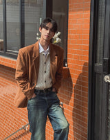 Soave Suede Overblazer