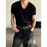 [S/S] Velvet golgi v neck half knit(5color)