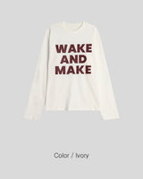 Text Regular Fit Long Sleeve