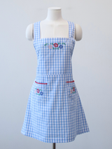 needlepoint apron dress 